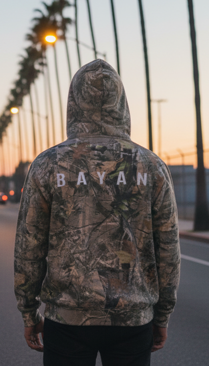 Premium Vintage Wood Camo 14oz